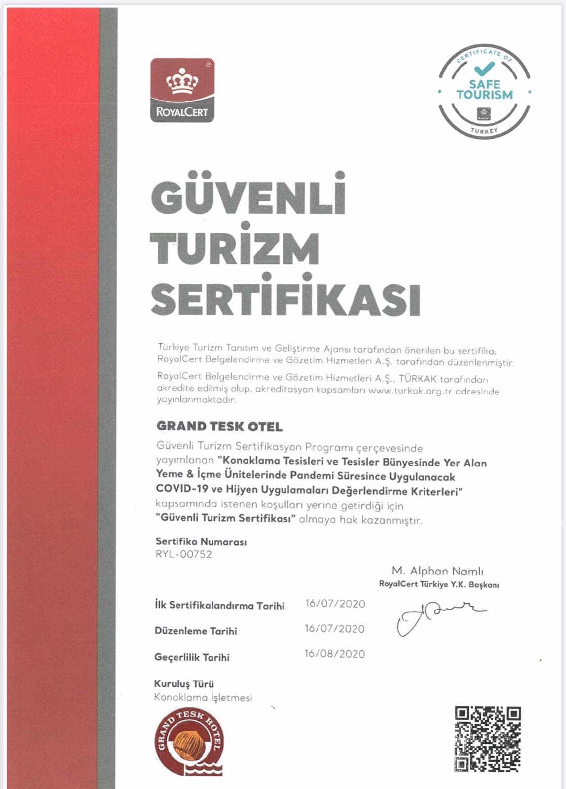 Grand Tesk Hotel Ordu-22