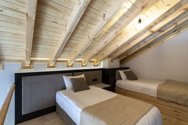 Dublex Quadruple Room With Sea View and Balcony 4