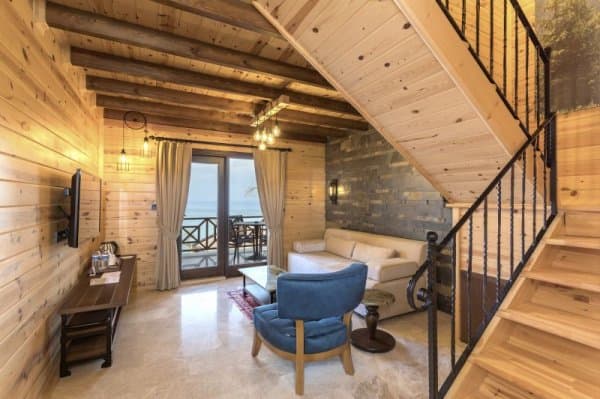 Dublex Bungalov With Sea View and Balcony 3