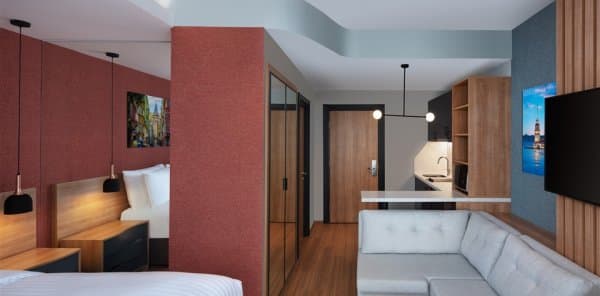 Studio Suite Şehir Manzaralı 4