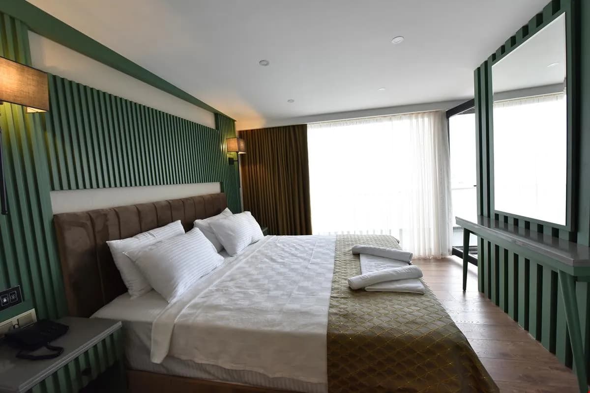 Standart Kara Manzaralı Double Oda  3