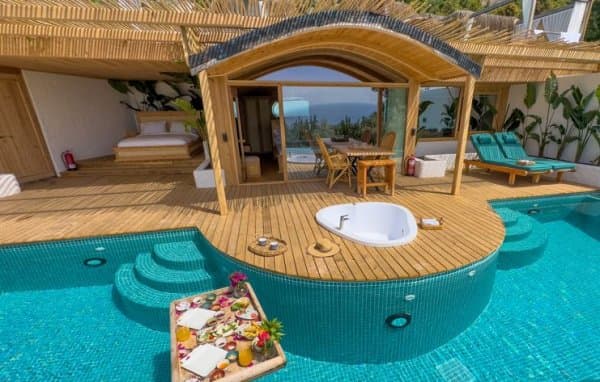 Karanfil ( %99 Privacy Deniz Manzaralı Özel Havuzlu ve Jakuzili ) 4