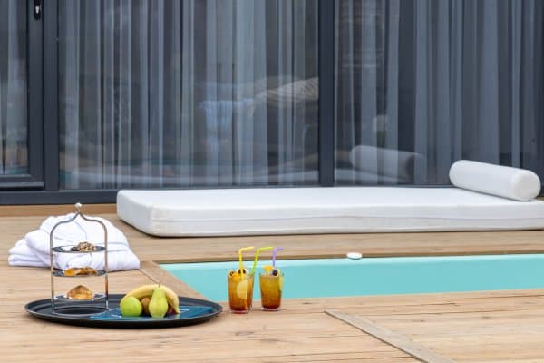 Deluxe Bungalov 2+1 Bahçe Jakuzili (Oda İçinde Kaplıca Suyu) 4