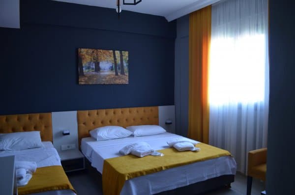 Standart Kara Manzaralı 3 Kişilik Oda 1