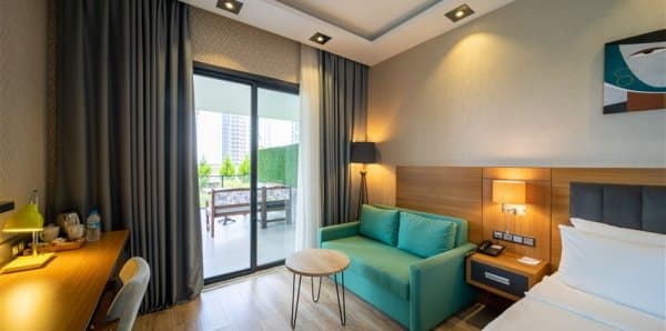 Geniş Yataklı Bahçeli Oda 4