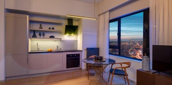 Corner 1 Bedroom Apartment 1