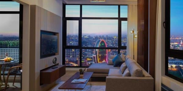 Corner 1 Bedroom Apartment 3