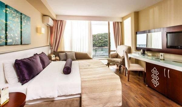 Ekonomik Kara Manzaralı Deluxe Oda 1