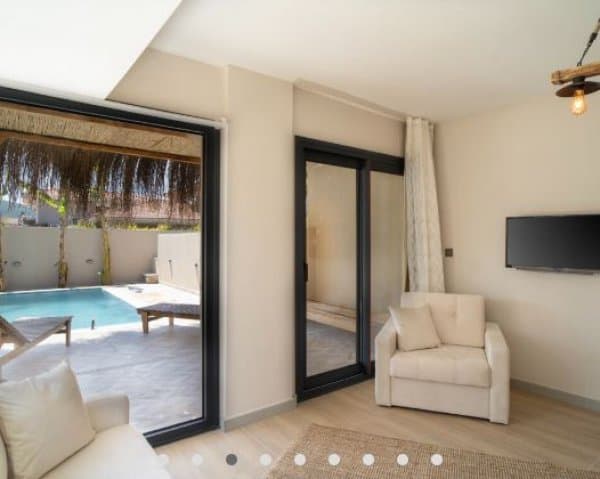 1+1 Studio Daire Bahçe Manzaralı  3