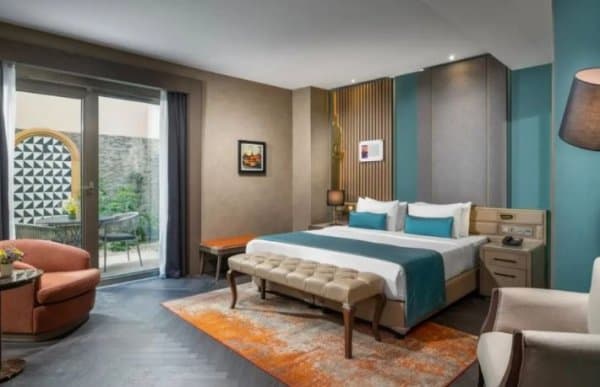 Garden Deluxe Double Room	 2