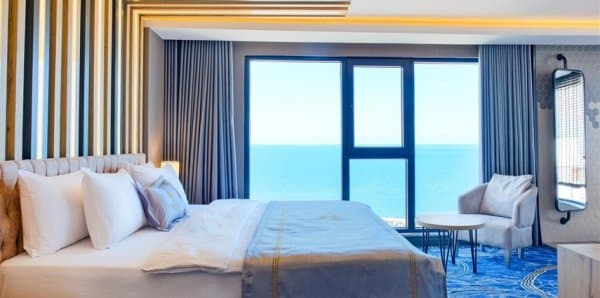 Deluxe Suit Jakuzili Deniz Manzaralı Oda 1