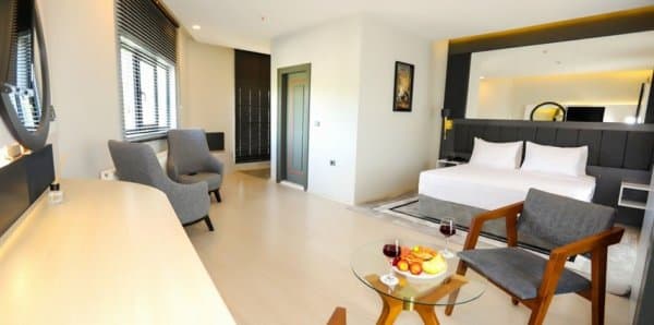 Corner Suite French Bed Lake View	 2