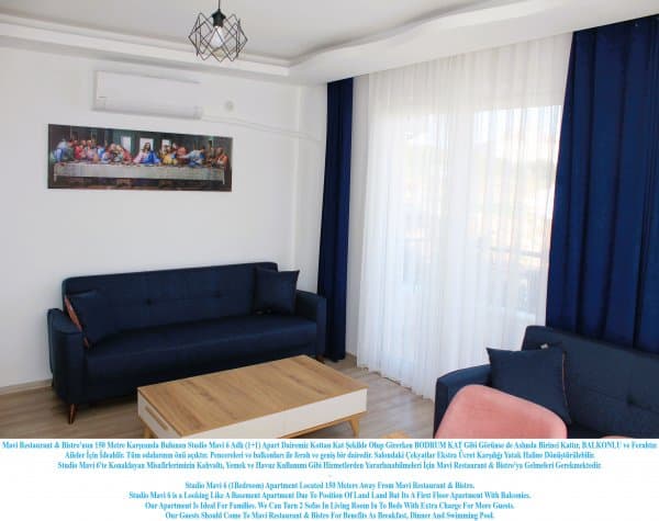 Studio Mavi 6 (Ek Bina 200M Mesafe) 1