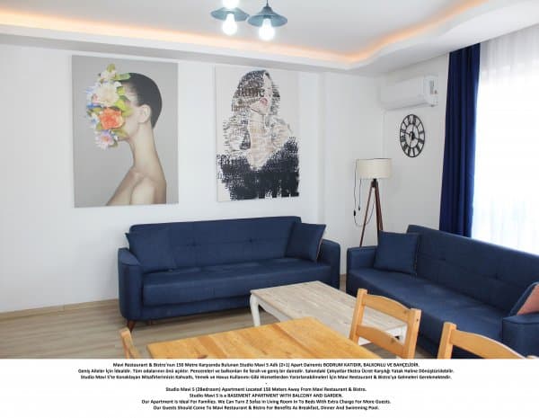 Studio Mavi 5 (Ek Bina 200M Mesafe) 1