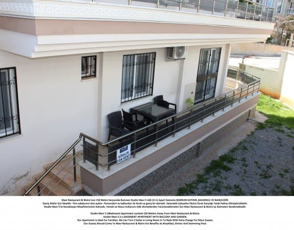 Studio Mavi 5 (Ek Bina 200M Mesafe) 4