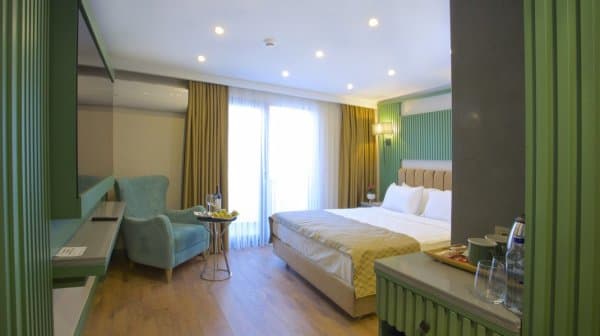 Kara Manzaralı Deluxe Oda  3