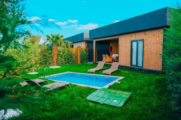 2+1 VİLLA, ISITMALI ÖZEL HAVUZLU, ŞÖMİNELİ 1