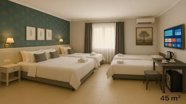 Deluxe 1+1 Süit Oda, Şehir Manzaralı 1