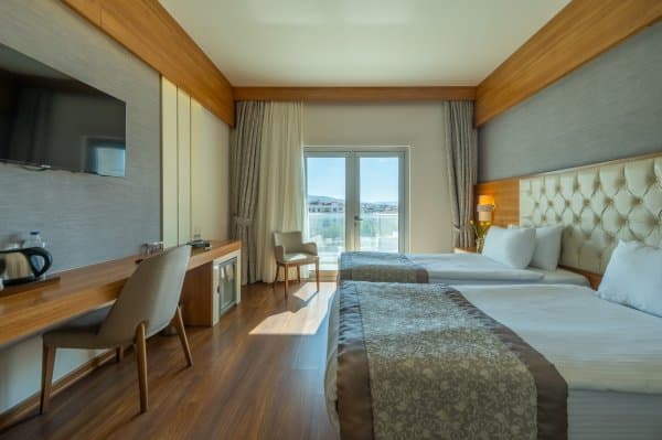 Standart Oda, Şehir Manzaralı, İki Tek Kişilik Yataklı 2