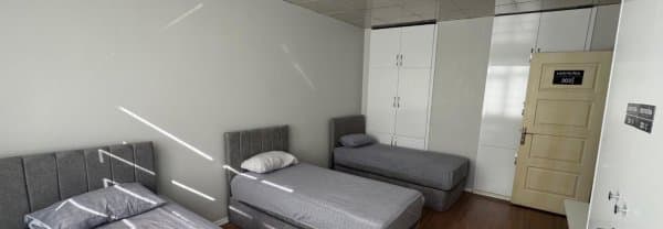 3 kişilik Oda  Erkek (3 ayrı yatak) 2