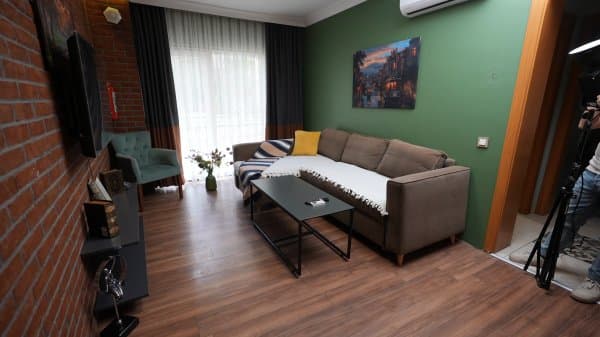 1+1 Mutfaklı Oda Balkonlu 1