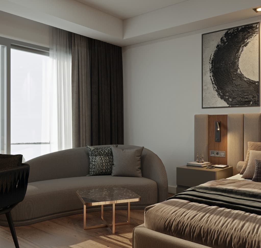 Kara Manzaralı Oda 1