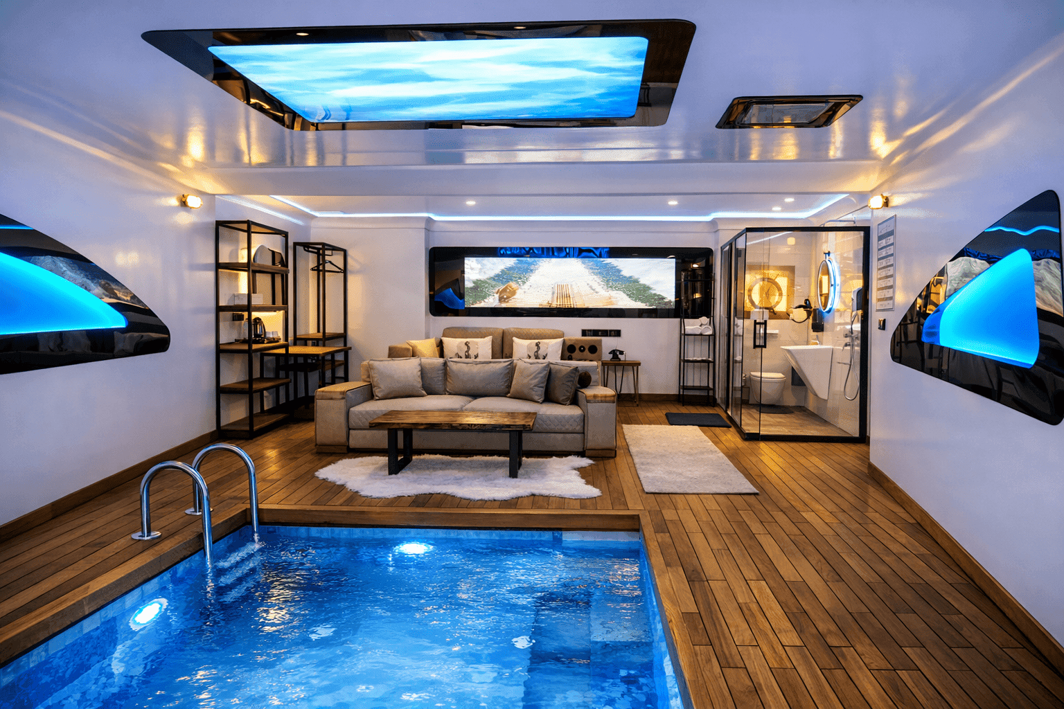 YATCH KONSEPTLI HAVUZLU ODA 1