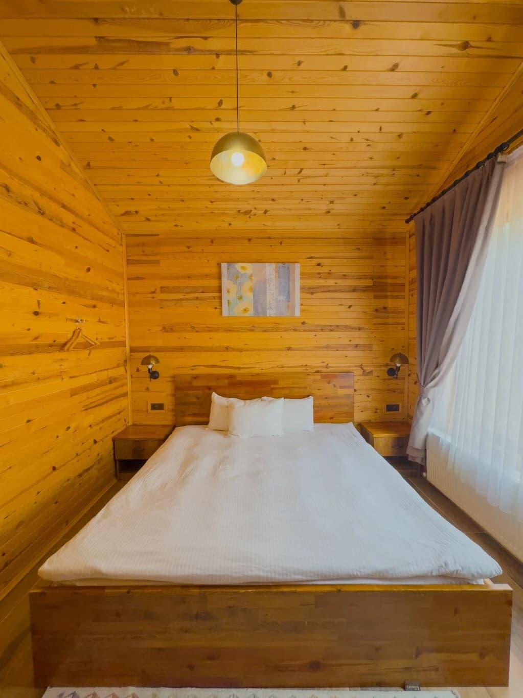 Şömineli Deluxe Bungalow Oda 4