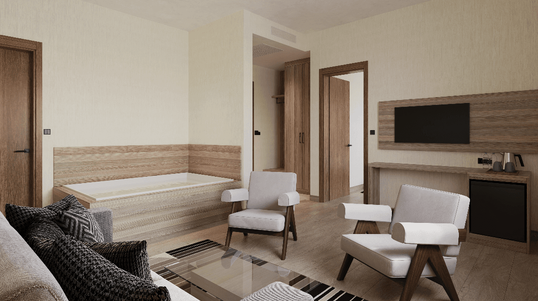 Jakuzili Aile Odası 1