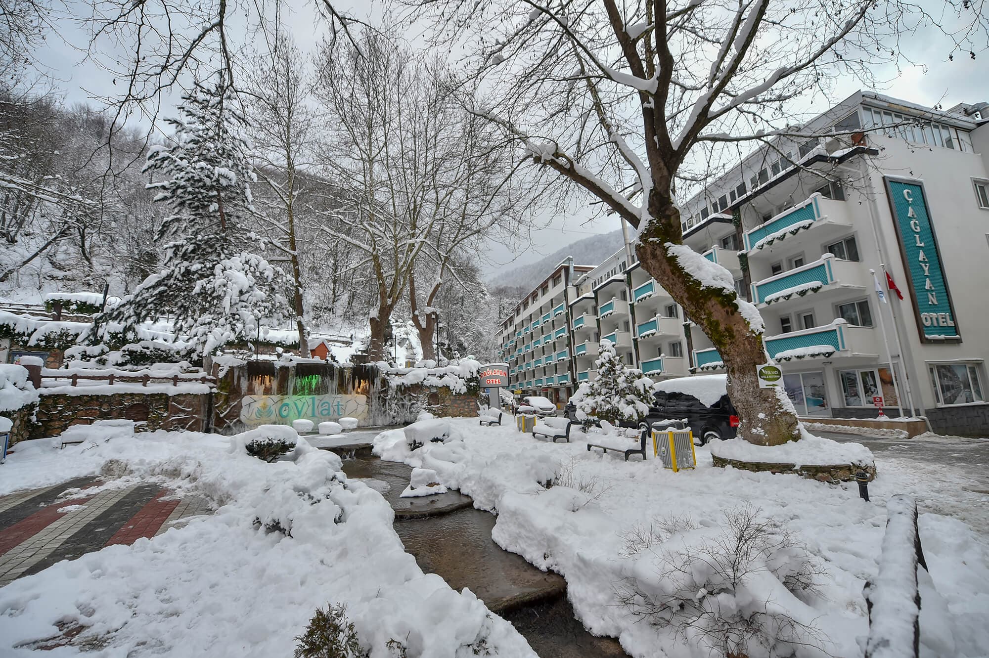 Oylat Kaplıcaları Çağlayan Otel-12