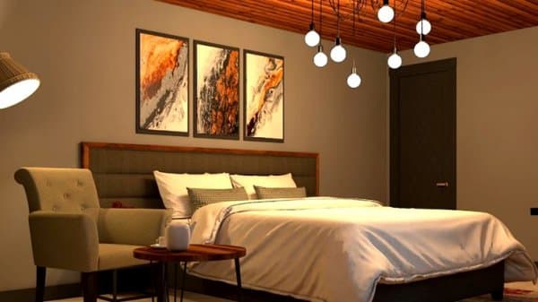 2+1 Deniz Manzaralı Şömineli Villa 1