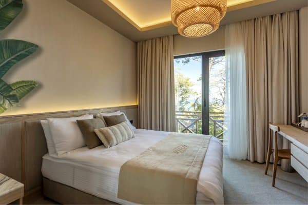 Deluxe Double Room With Sea View and Balcony 1