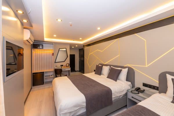 Deluxe 3 kişilik oda 22m² 3