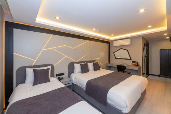 Deluxe 3 kişilik oda 22m² 4