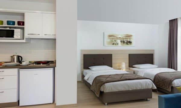 Apart Oda 1+0 İki Kişilik 1