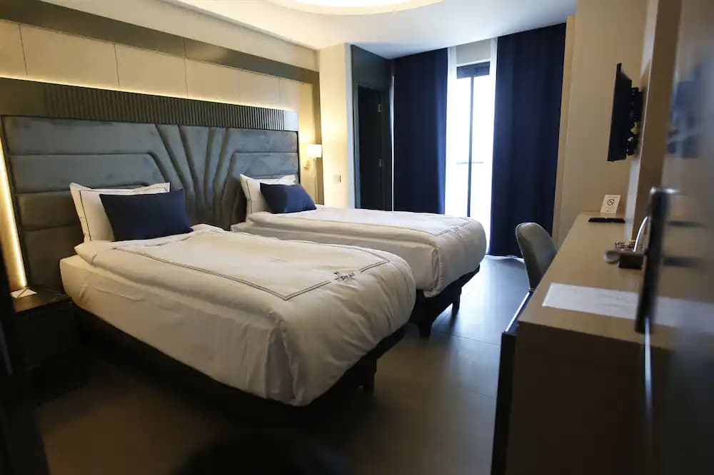 Twin Room, Şehir Manzaralı, Fransız Balkonlu 1