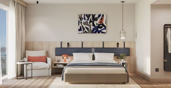 Trendy Queen & Twin Room 2