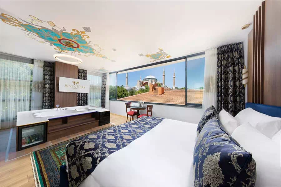 QUEEN SUITE WITH ST.SOPHIA VIEW 2