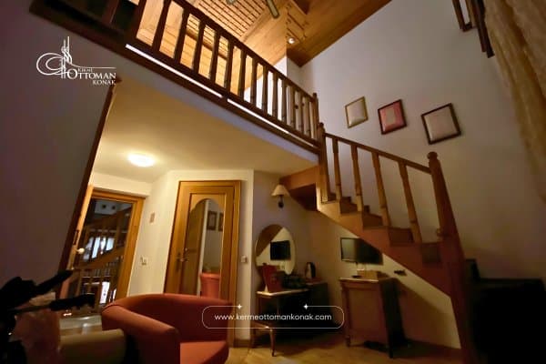 Dağ Manzaralı Dublex Oda 1