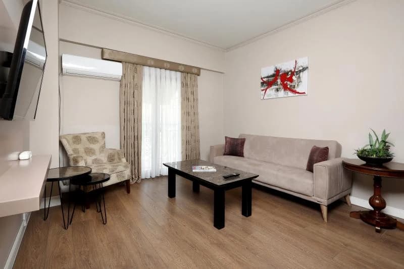 Family Suite Şehir Manzaralı Mutfaklı Oda 3