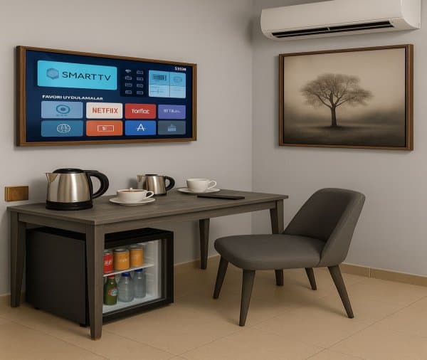 Deluxe Çift Kişilik Oda, Şehir Manzaralı 3