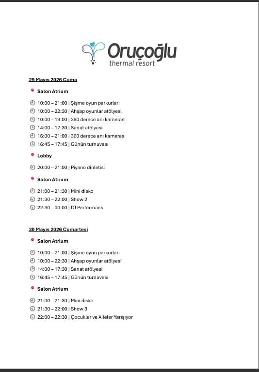 Oruçoğlu Thermal Resort Hotel-resim-3